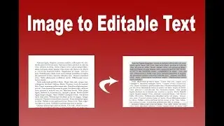 How to Convert Scanned Image to Editable Text in Adobe Acrobat Pro 2017