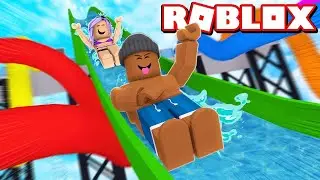 ПОСТРОИЛ СВОЙ АКВАПАРК В РОБЛОКС (РОБЛОКС АКВАПАРК ТАЙКОН) / ROBLOX AQUAPARK TYCOON