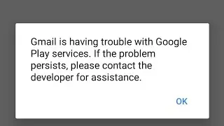 How to fix gmail is having trouble with google play services xiaomi 2019