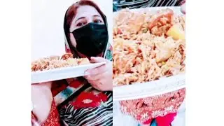 Best Chicken Potato Pea rice pulao Recipe By Gull Baji #trending #chicken rice#viralvideo