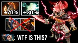 CRAZY META Battle Fury + Mjollnir Juggernaut vs Meepo CK 18+ Enemy Heroes 100% Cleave Build Dota 2