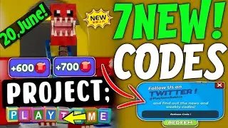 CODES TODAY ✨ ALL WORKING CODES FOR PROJECT PLAYTIME MULTIPLAYER IN JUNE 2024! PROJECT PLAYTIME