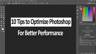 Photoshop lags, freezes,  runs slowly || 10 Tips to improve PS Performance