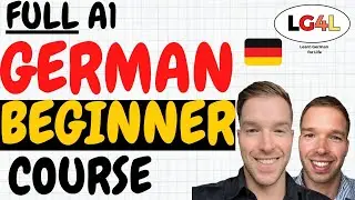 Learn German for Beginners | Full Course |  German Course A1 for Beginners | Learn German for free!