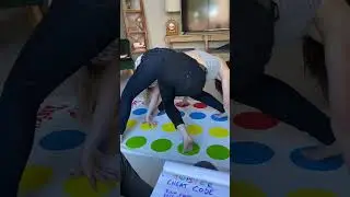 He rigged Twister to prank both girls!