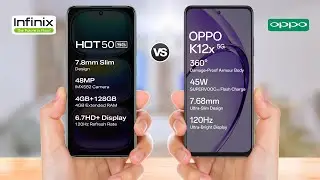 Infinix Hot 50 5g vs Oppo K12x 5g || Full Comparison