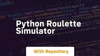 python roulette simulator