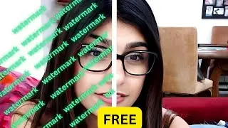 How to Remove Watermark From Image and VIDEO with AI (FREE)