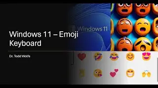 How to access the Emoji and Gif keyboard anywhere in Windows 11