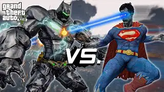 GTA 5 - Bizarro Destroyed Batman Kryptonite Armor Suits