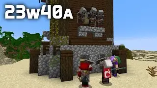 News in Minecraft Snapshot 23w40a: Improved Shields!