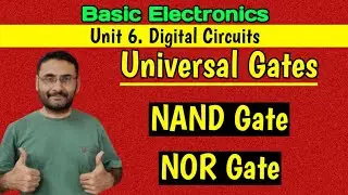 Universal Gates | NAND gate | NOR gate | Digital Circuits | Logic Gates