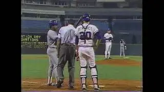 Los Angeles Dodgers vs Atlanta Braves (September 17, 1986) "Bill Madlock Gets Ejected"