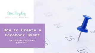 How to Create a Facebook Event (Mobile)