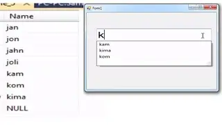 Textbox Auto Complete Custom Source Vb.Net Database