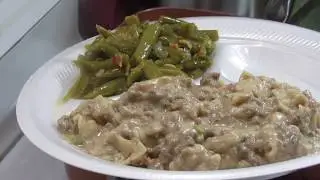 Finished Homemade Copy Cat Hamburger Helper|  Beef STROGANOFF