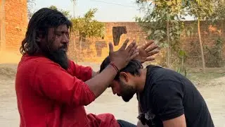 BENGALI BABA SATISFIED NECK AND BACK CRACKS | ASMR SUPER RELAXING MASSAGE