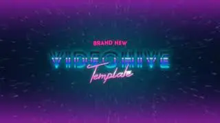 5 VHS Title Opener Pack | After Effects template