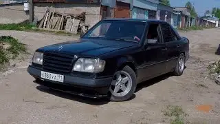 Это блог мерседес w124.   Не опять а снова, подвеска , решетка брабус, губа, топливный насос.