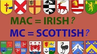 Irish & Scottish Surnames explained