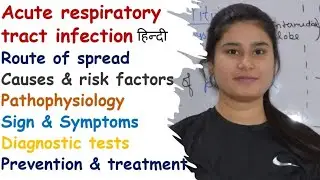 Acute Respiratory Tract Infection | Causes | Pathophysiology | Sign & Symptoms | Treatment