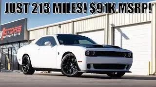 2023 Dodge Challenger SRT Hellcat Jailbreak with 213 miles