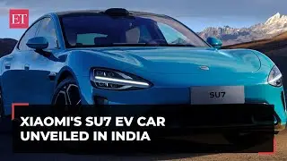 Xiaomis SU7 EV car unveiled in India to mark decade-long presence