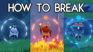 How To Break Cryo, Pyro and Hydro Abyss Mage Shields - Genshin Impact