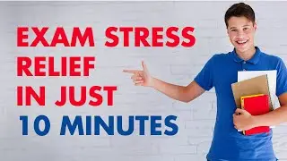 How to get Relief from Exam Stress?  | Increase your Concentration & Focus in 10 Minutes | Letstute