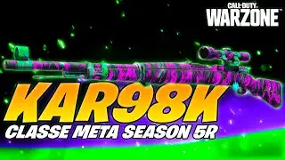 A *LENDÁRIA KAR 98K* CONTINUA NO META DA SEASON 5R!! | CLASSE KAR 98K WARZONE