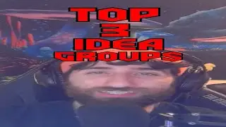 Top 3 Idea Groups in EU4 