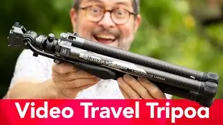 VIDEO TRAVEL TRIPOD - Super Light Weight for Travel, Video & Vlogging!