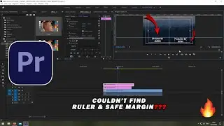 How to Use RULER & SAFE MARGIN in PREMIER PRO Tutorial 2023 | 🔥🔥🔥