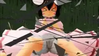 【MMD】tewi growth giantess【てゐちゃん巨大化】.mp4