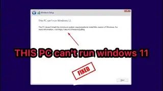 How to install Windows 11 on unsupported PC fix error 2024