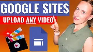 How to upload ANY video to Google Sites | Google Sites Tips