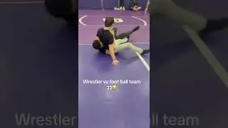 This is why football players should wrestle! 🤼‍♂️🏈🔥