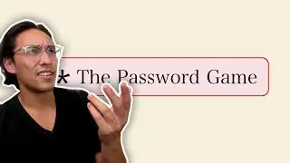 Creating the World's Best Password (The Password Game)