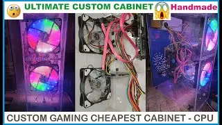 Custom PC Cabinet | Custom Gaming PC Build | Cheapest Custom PC for Gaming & Editing