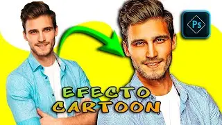 COMO convertir fotos en un efecto de dibujos animados - Tutorial Photoshop