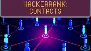 Contacts | HackerRank (JavaScript)