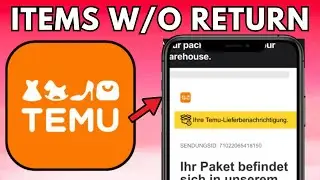 How To Get Refund On TEMU Without Returning (WORKING) - TEMU NEW METHOD