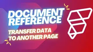 @FlutterFlow Document Reference Logic - Transfer Data to Another Page / #beginner #course #tutorial