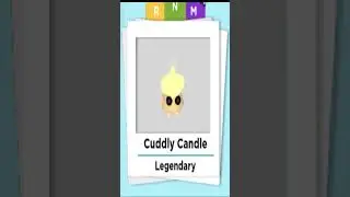 Cuddly Candle Neon & Mega Neon in Adopt me #shorts