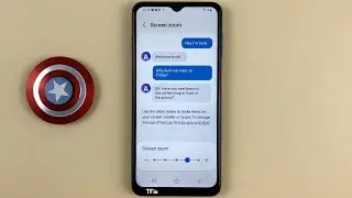 How to Zoom the screen on Samsung A04s Android 13