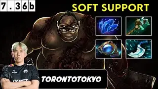 TORONTOTOKYO Pudge Soft Support - Dota 2 Patch 7.36b Pro Gameplay