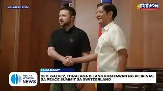 Sec. Galvez, itinalaga bilang kinatawan ng Pilipinas sa Peace Summit sa Switzerland