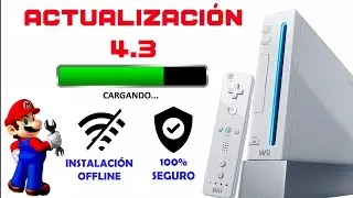 COMO ACTUALIZAR NINTENDO WII A 4.3 SIN CONEXION A INTERNET (TODAS LAS REGIONES) - RAPIDO Y SEGURO ✅