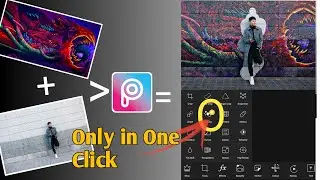 New Trending Editing one Click Picsart background change photo Editing trick 