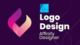 Flame Gradient Logo Design Tutorial - Affinity Designer